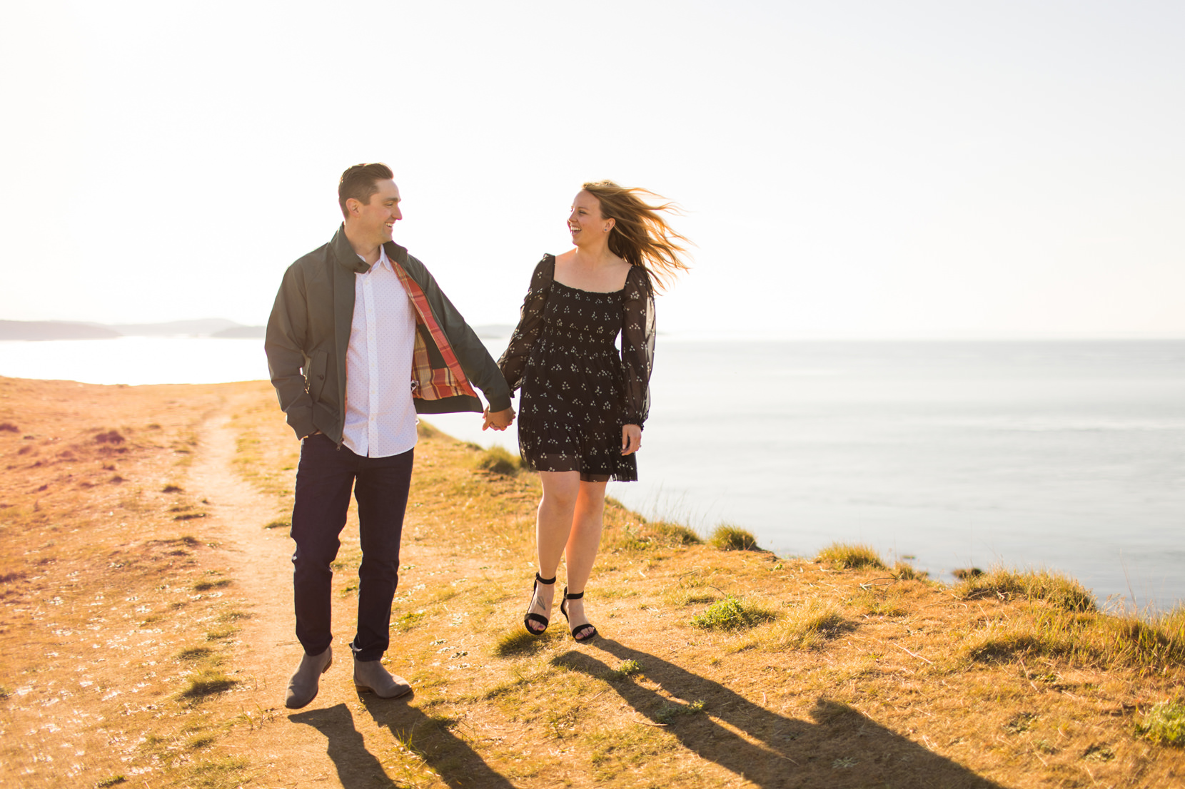 San Juan Island Engagement Photos